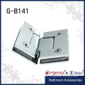 Square 135 degree french glass door hinges shower door pivot hinge